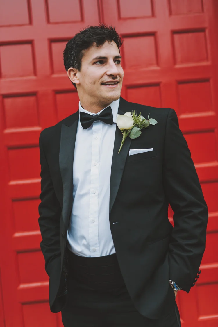 Melissa and Nick's December wedding at Northbrook Park, Farnham — photo 25 of 104