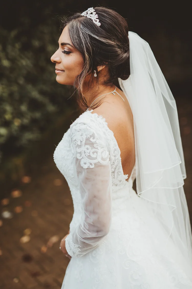 Melissa and Nick's December wedding at Northbrook Park, Farnham — photo 80 of 104
