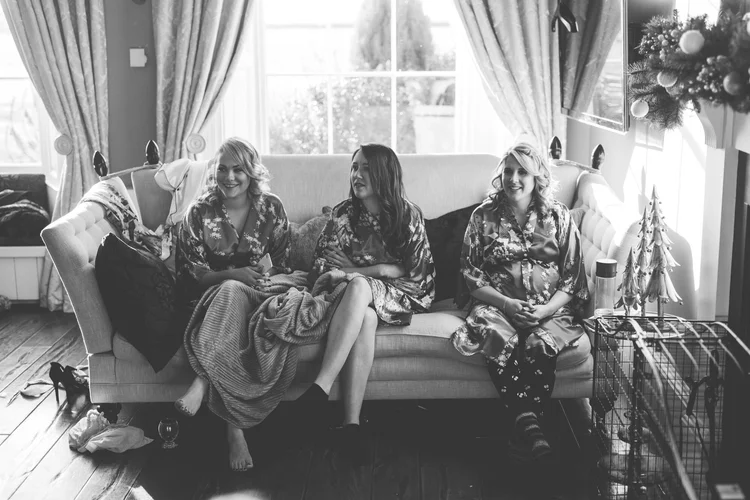 Francesca and Nick's New Year's Eve wedding at Hornington Manor — photo 5 of 109