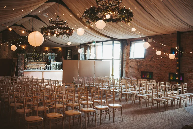 Francesca and Nick's New Year's Eve wedding at Hornington Manor — photo 10 of 109