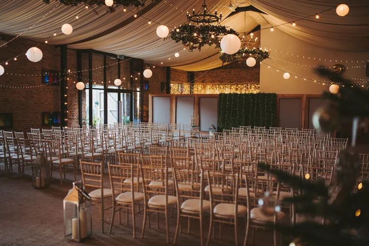 Francesca and Nick's New Year's Eve wedding at Hornington Manor — photo 11 of 109