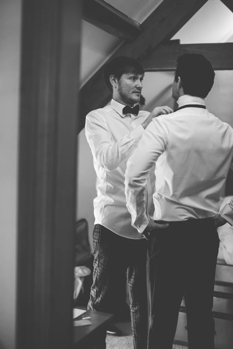 Francesca and Nick's New Year's Eve wedding at Hornington Manor — photo 14 of 109