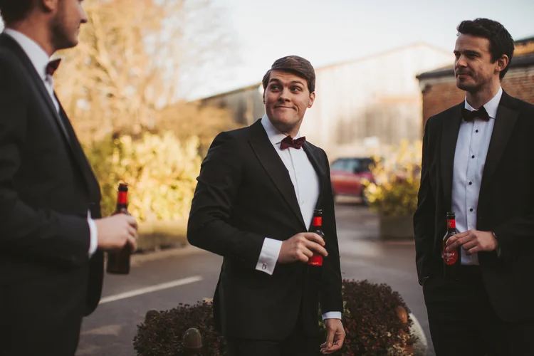 Francesca and Nick's New Year's Eve wedding at Hornington Manor — photo 15 of 109