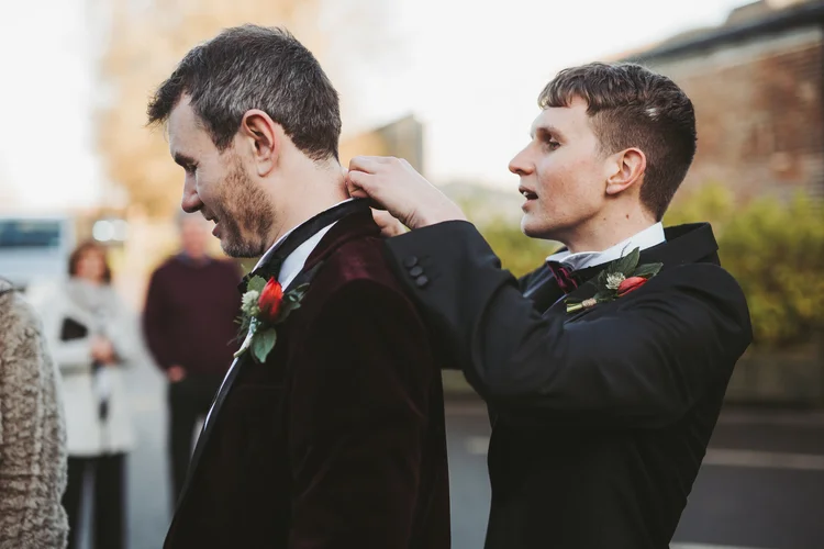 Francesca and Nick's New Year's Eve wedding at Hornington Manor — photo 31 of 109
