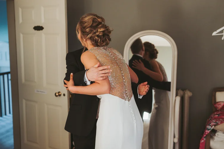 Francesca and Nick's New Year's Eve wedding at Hornington Manor — photo 40 of 109