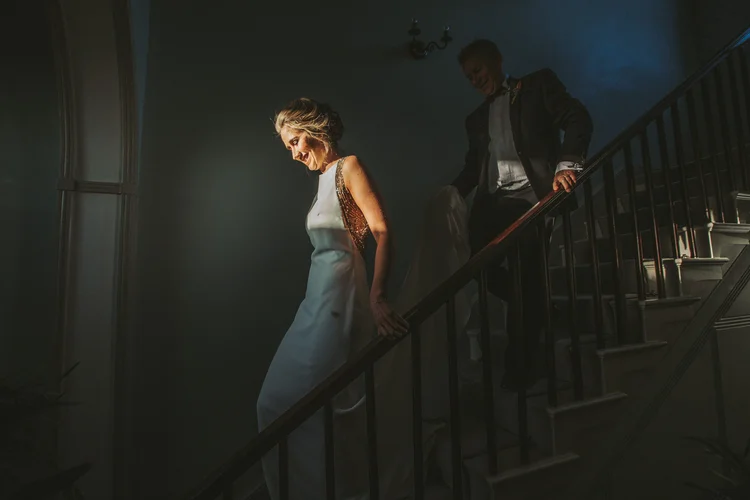 Francesca and Nick's New Year's Eve wedding at Hornington Manor — photo 47 of 109