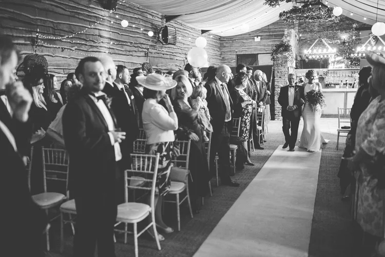 Francesca and Nick's New Year's Eve wedding at Hornington Manor — photo 52 of 109
