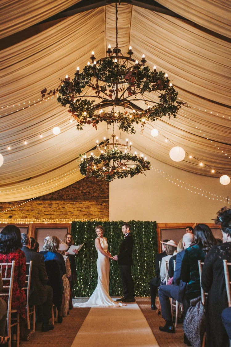 Francesca and Nick's New Year's Eve wedding at Hornington Manor — photo 54 of 109