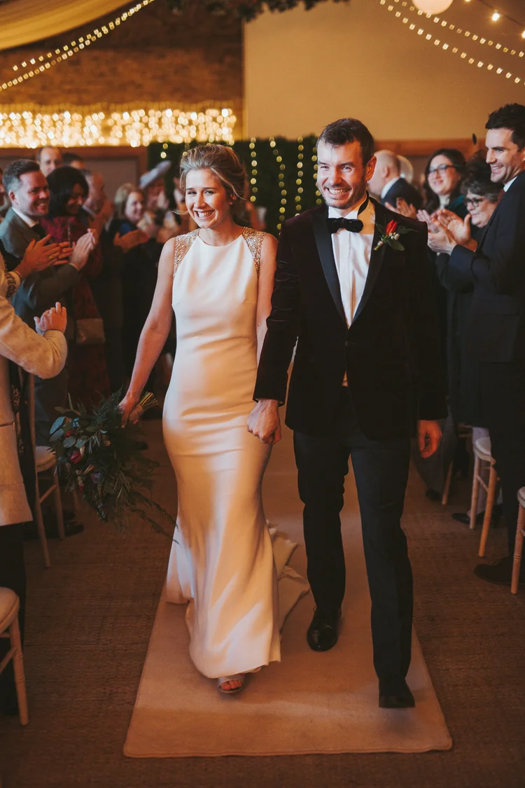 Francesca and Nick's New Year's Eve wedding at Hornington Manor — photo 56 of 109