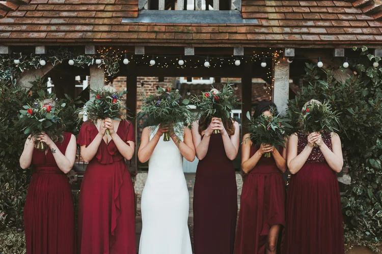 Francesca and Nick's New Year's Eve wedding at Hornington Manor — photo 61 of 109