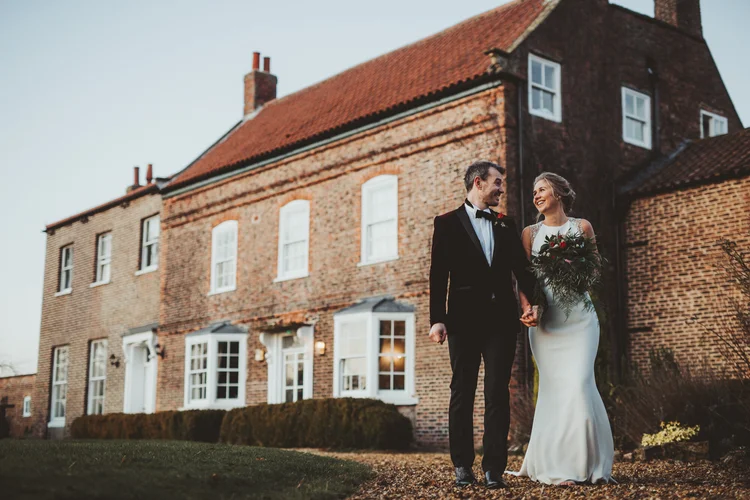 Francesca and Nick's New Year's Eve wedding at Hornington Manor — photo 75 of 109