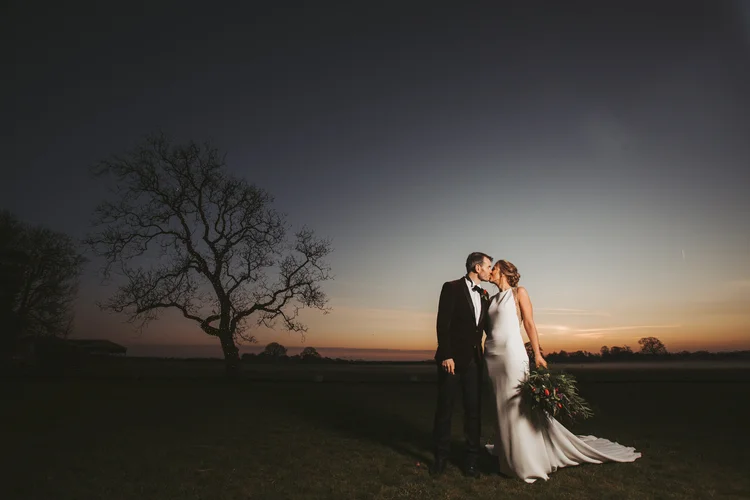 Francesca and Nick's New Year's Eve wedding at Hornington Manor — photo 76 of 109