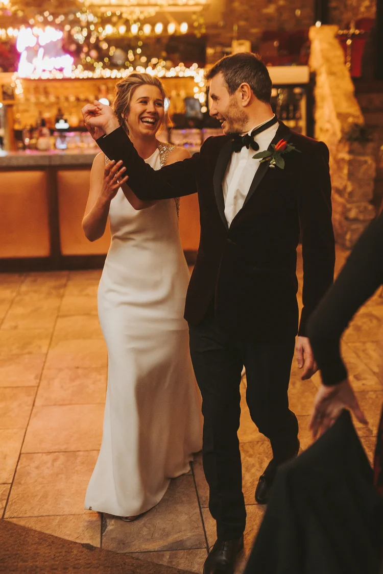 Francesca and Nick's New Year's Eve wedding at Hornington Manor — photo 86 of 109
