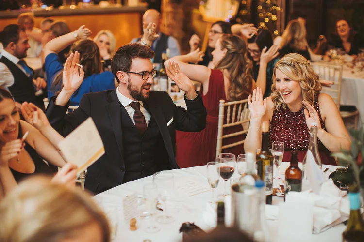 Francesca and Nick's New Year's Eve wedding at Hornington Manor — photo 95 of 109