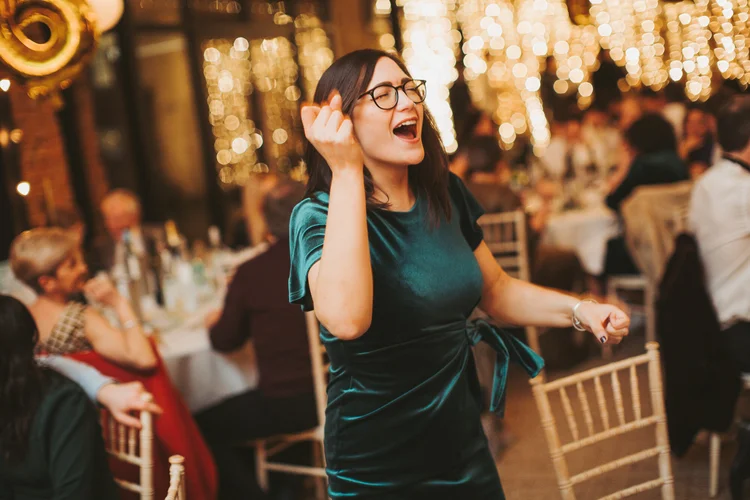 Francesca and Nick's New Year's Eve wedding at Hornington Manor — photo 98 of 109