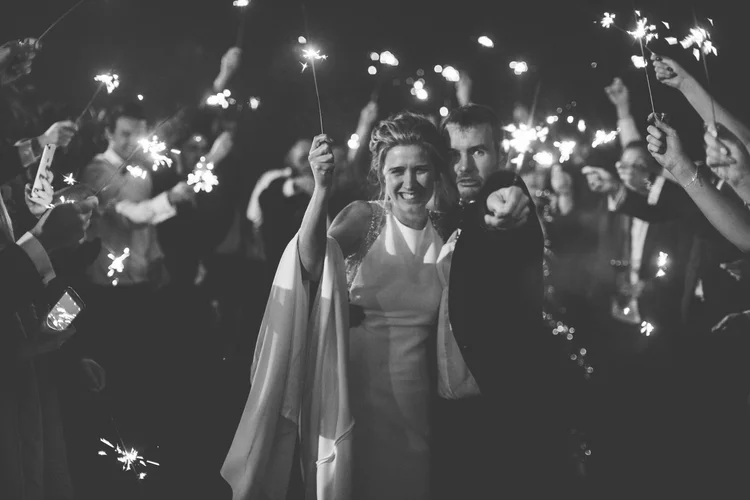 Francesca and Nick's New Year's Eve wedding at Hornington Manor — photo 103 of 109