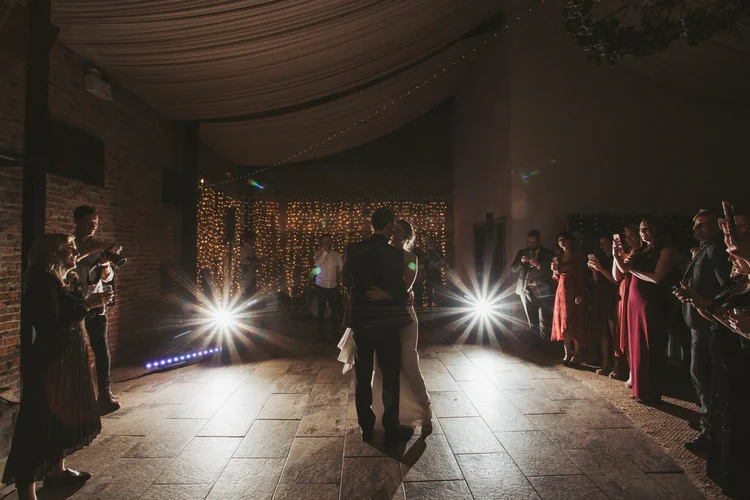 Francesca and Nick's New Year's Eve wedding at Hornington Manor — photo 105 of 109