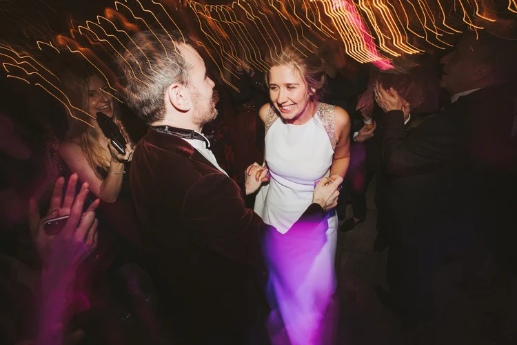 Francesca and Nick's New Year's Eve wedding at Hornington Manor — photo 107 of 109