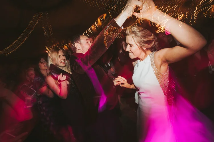 Francesca and Nick's New Year's Eve wedding at Hornington Manor — photo 108 of 109