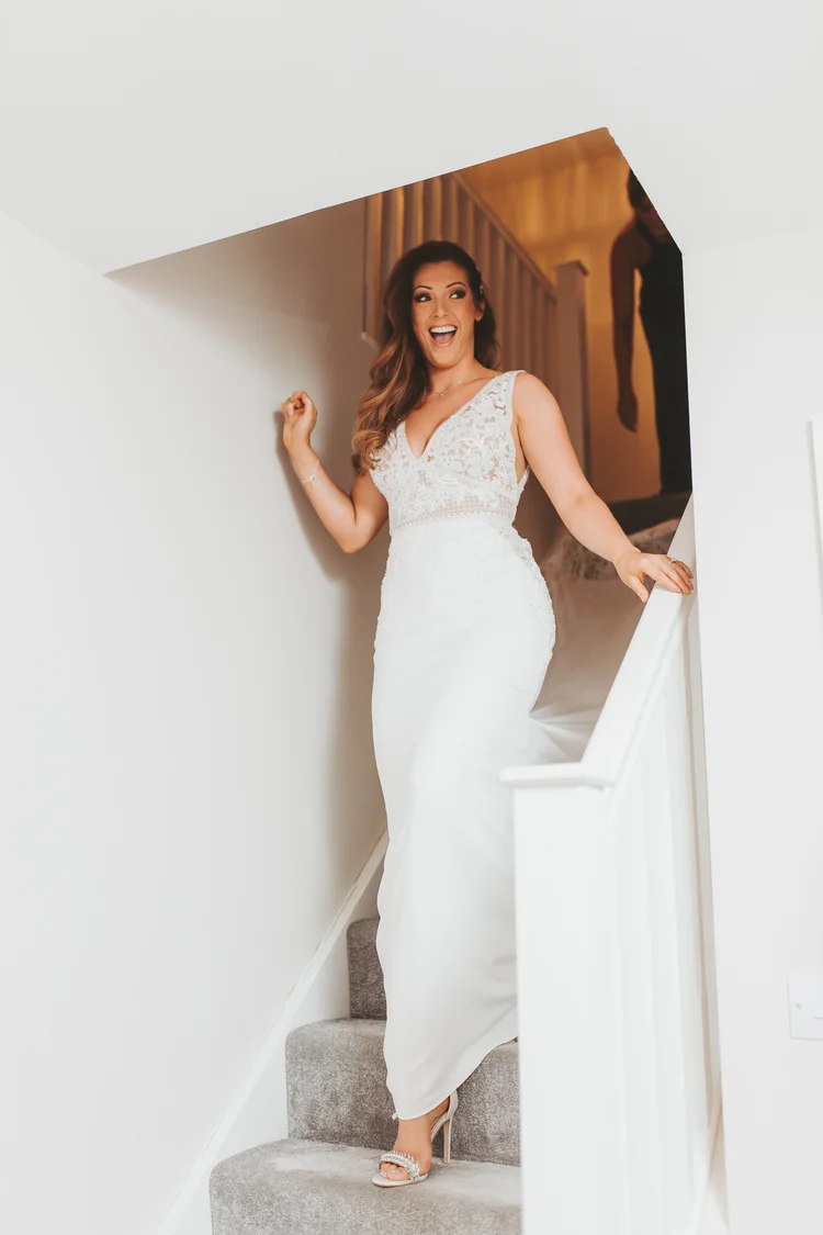 Beth and Fin's winter wedding at Bawtry Hall, Doncaster — photo 5 of 65