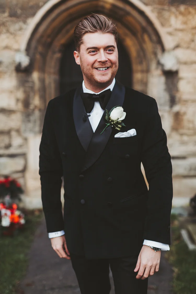 Beth and Fin's winter wedding at Bawtry Hall, Doncaster — photo 7 of 65