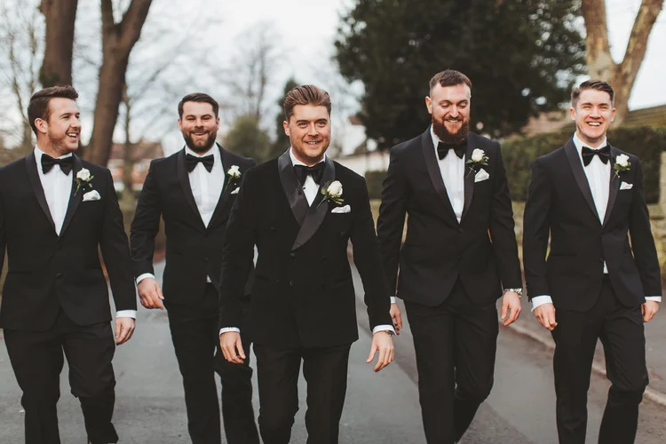 Beth and Fin's winter wedding at Bawtry Hall, Doncaster — photo 8 of 65
