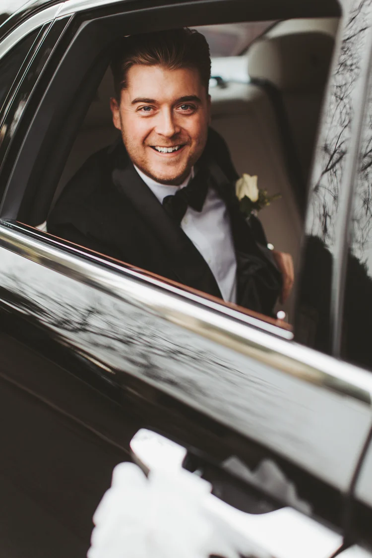 Beth and Fin's winter wedding at Bawtry Hall, Doncaster — photo 18 of 65