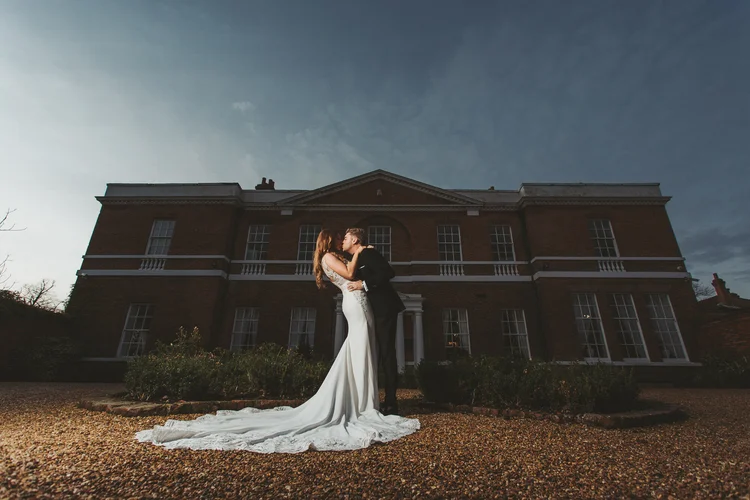 Beth and Fin's winter wedding at Bawtry Hall, Doncaster — photo 28 of 65