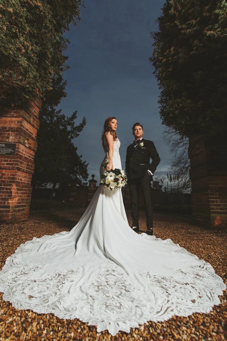 Beth and Fin's winter wedding at Bawtry Hall, Doncaster — photo 30 of 65
