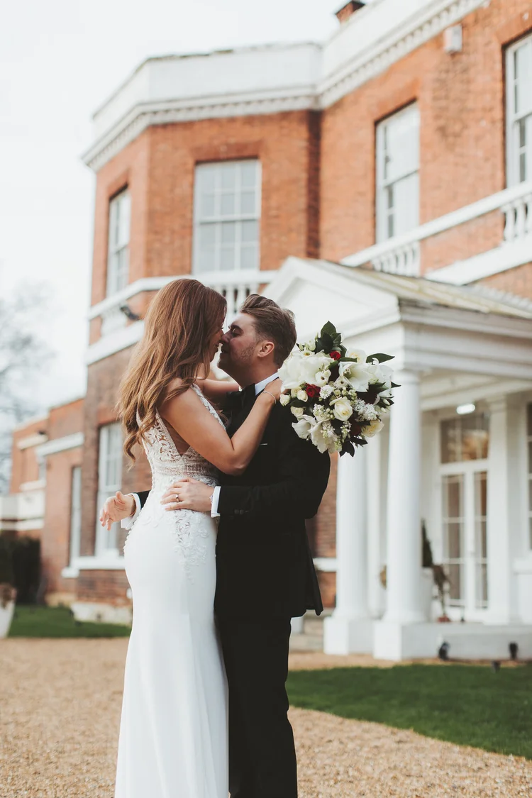 Beth and Fin's winter wedding at Bawtry Hall, Doncaster — photo 37 of 65