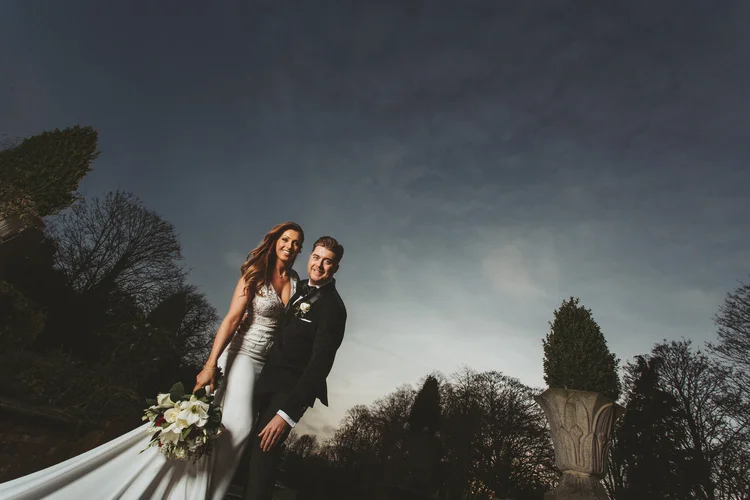 Beth and Fin's winter wedding at Bawtry Hall, Doncaster — photo 40 of 65