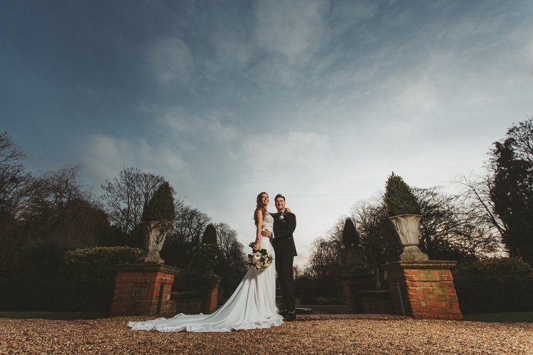 Beth and Fin's winter wedding at Bawtry Hall, Doncaster — photo 39 of 65