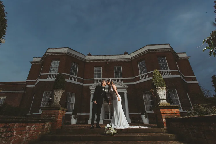 Beth and Fin's winter wedding at Bawtry Hall, Doncaster — photo 42 of 65