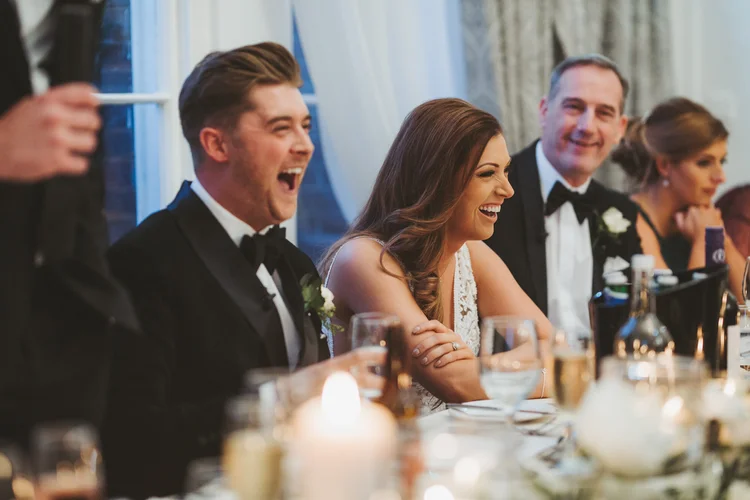 Beth and Fin's winter wedding at Bawtry Hall, Doncaster — photo 45 of 65