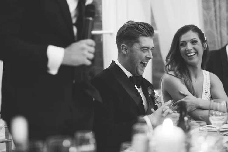 Beth and Fin's winter wedding at Bawtry Hall, Doncaster — photo 46 of 65