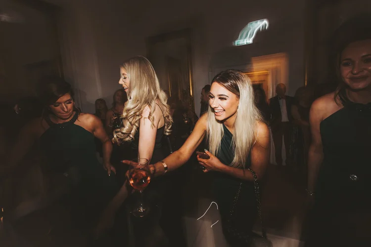 Beth and Fin's winter wedding at Bawtry Hall, Doncaster — photo 60 of 65
