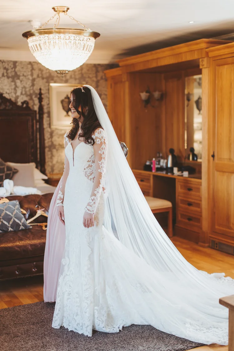 Charlotte and Simon's wedding at Swancar Farm, Nottinghamshire — photo 19 of 69