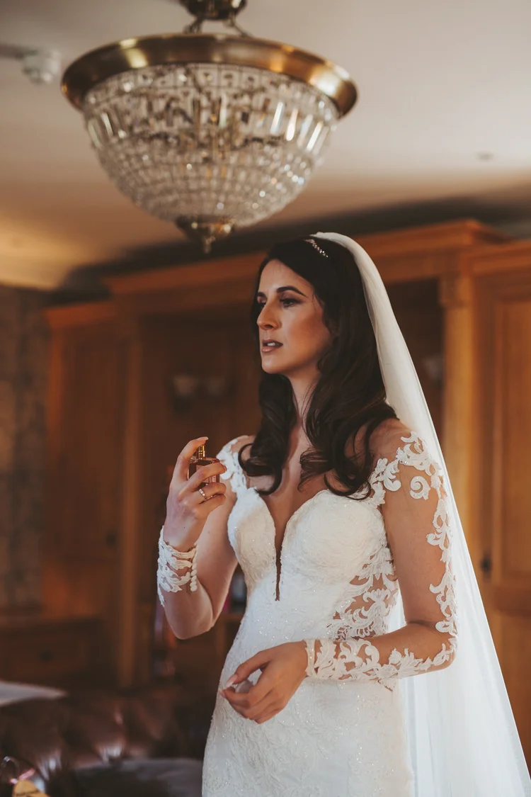 Charlotte and Simon's wedding at Swancar Farm, Nottinghamshire — photo 21 of 69