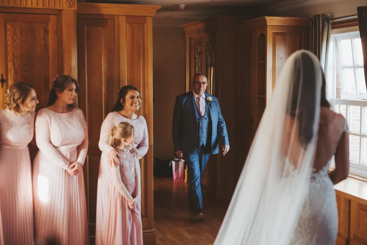 Charlotte and Simon's wedding at Swancar Farm, Nottinghamshire — photo 22 of 69