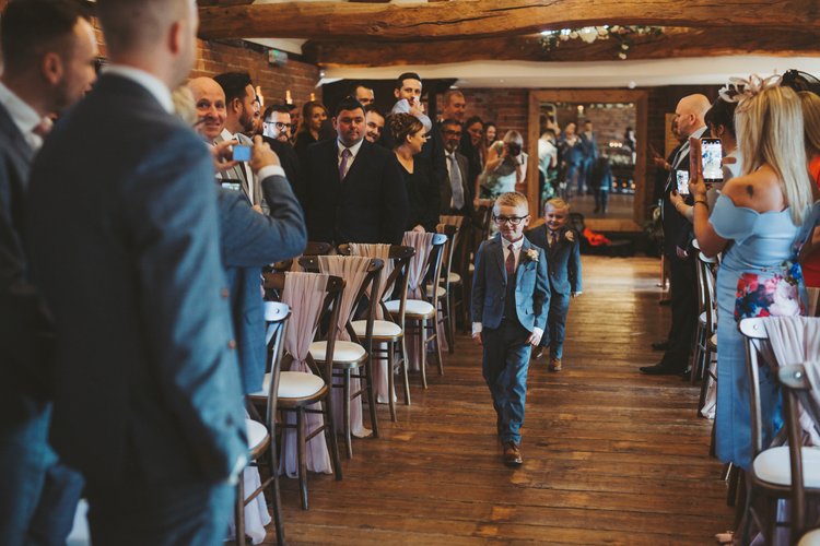 Charlotte and Simon's wedding at Swancar Farm, Nottinghamshire — photo 27 of 69