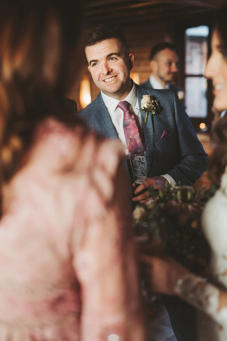 Charlotte and Simon's wedding at Swancar Farm, Nottinghamshire — photo 38 of 69