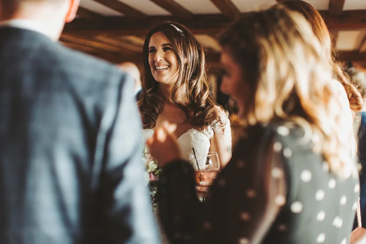 Charlotte and Simon's wedding at Swancar Farm, Nottinghamshire — photo 37 of 69