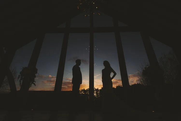 Charlotte and Simon's wedding at Swancar Farm, Nottinghamshire — photo 50 of 69