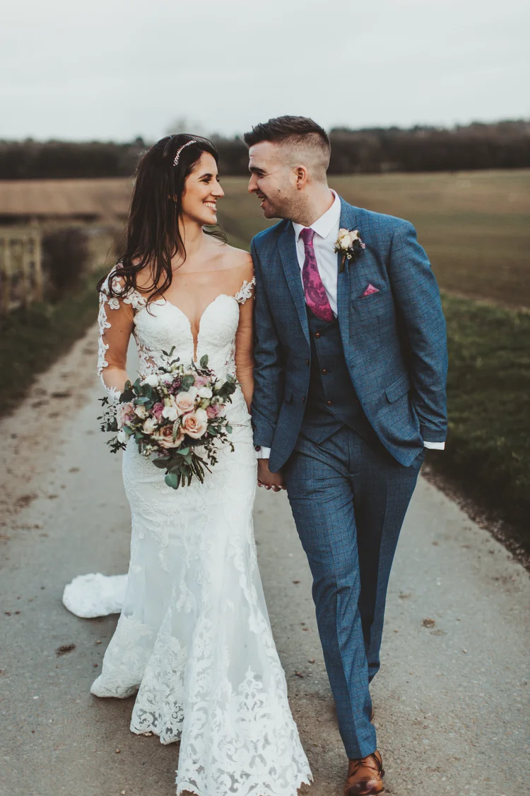 Charlotte and Simon's wedding at Swancar Farm, Nottinghamshire — photo 49 of 69
