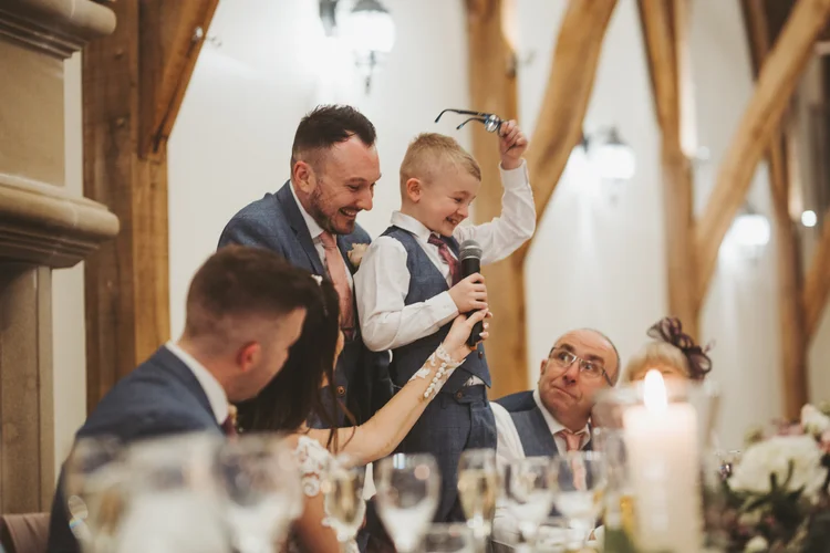 Charlotte and Simon's wedding at Swancar Farm, Nottinghamshire — photo 54 of 69