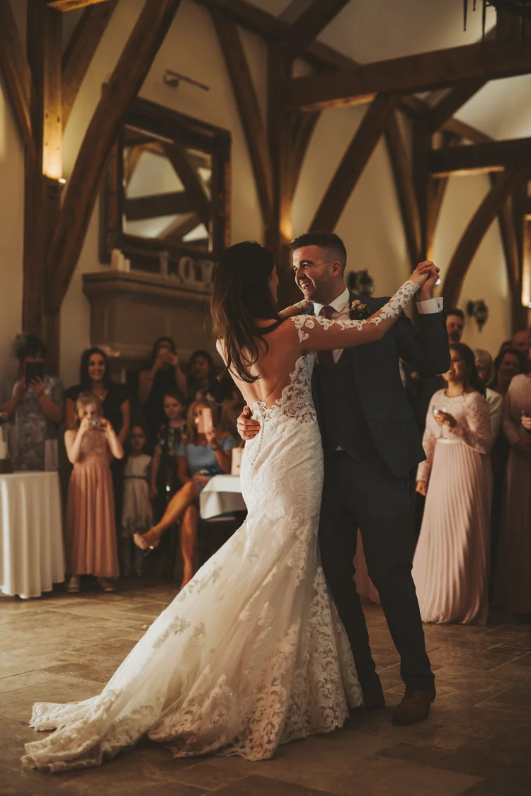 Charlotte and Simon's wedding at Swancar Farm, Nottinghamshire — photo 64 of 69