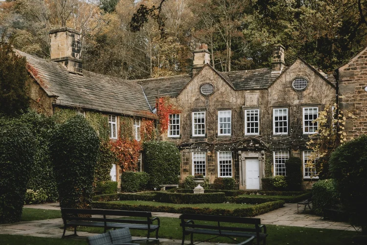 Chelsea and Connor's wedding at Whitley Hall, Sheffield — photo 2 of 80
