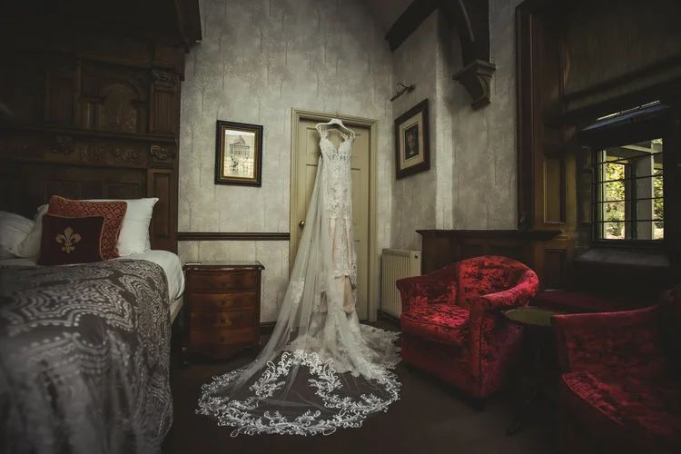 Chelsea and Connor's wedding at Whitley Hall, Sheffield — photo 10 of 80