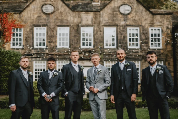 Chelsea and Connor's wedding at Whitley Hall, Sheffield — photo 13 of 80