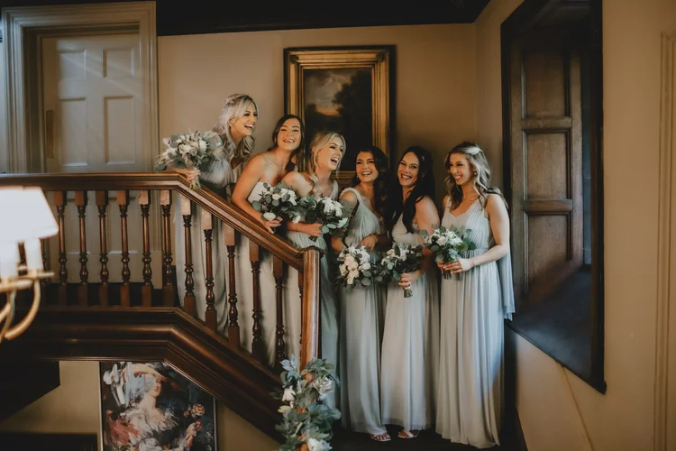 Chelsea and Connor's wedding at Whitley Hall, Sheffield — photo 24 of 80